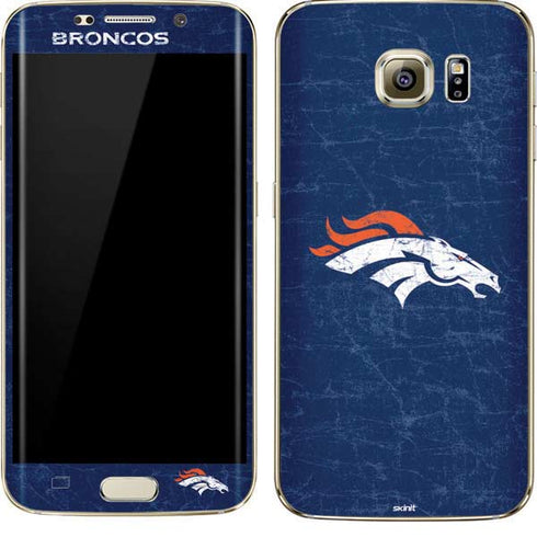 NFL Denver Broncos - Distressed Galaxy S7 Edge Skin
